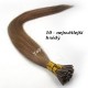 Ruské vlasy pro microrings / I typ/ 46cm