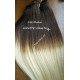 Clip In Ombré Maxi - 100% lidské vlasy - 60 cm / 210 gram!