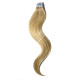 Tape  In vlasy 65 cm /Double Drawn! Salon Remy AAA / 100 gram