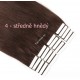 Tape  In vlasy 70 cm /Double Drawn! Salon Remy AAA / 100 gram