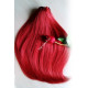 Clip in vlasy Červené Red Maxi sady 