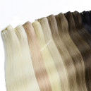 Evropské Royal vlasy na pásu 60 cm - evropské vlasové tresy Double Drawn 