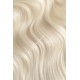 Nejsvětlejší blond 60 DeLuxe vlnité vlasy